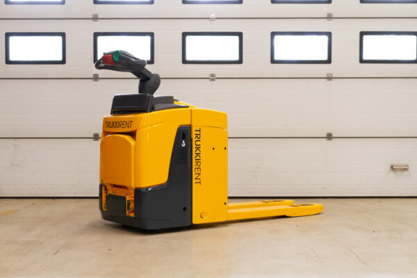 Jungheinirch ERE 120 pallet truck from the rear right