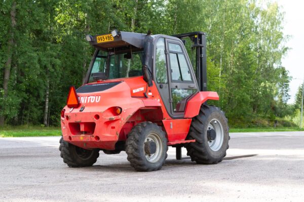 Manitou M30-4 forklift 2015 from the rear right